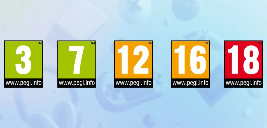PEGI incorporates in-sale and trophy boxes into the rating criteria, with a uniform rating of 16+ for the fee opener game