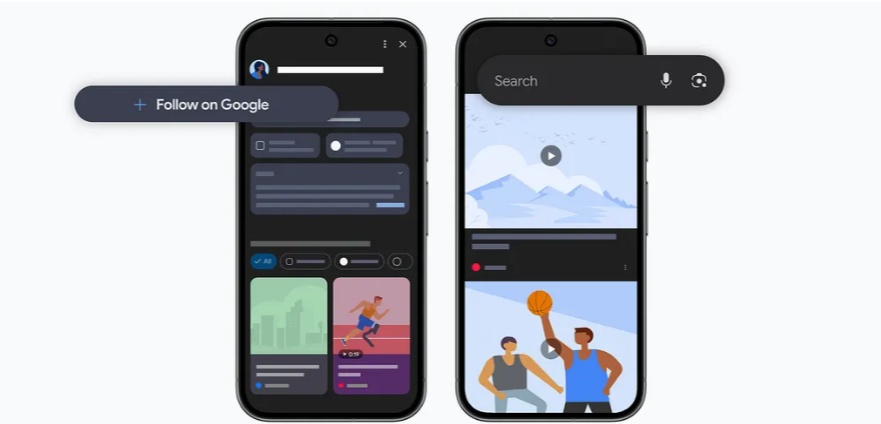 More content choices for users, Google Discovery supports direct attention to publishers and creators