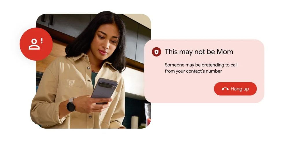 Google launched a virtual caller test to protect AI from fraud.